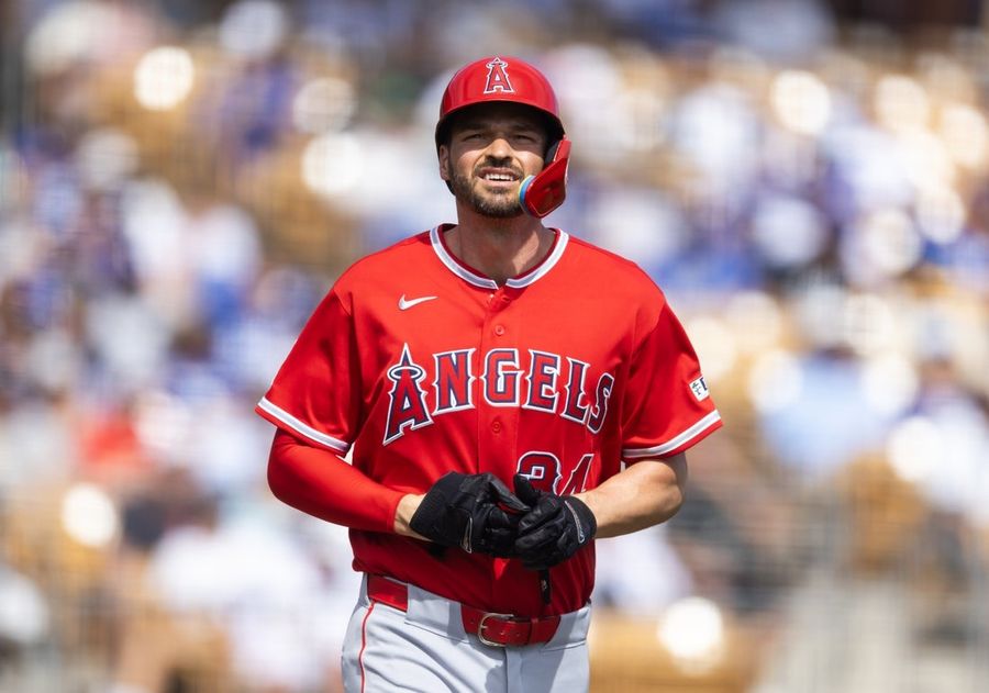 Angels promote Trey Mancini to make first MLB appearance since '23