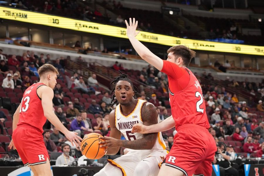 NCAA Basketball: Rutger vs. Minnesota, Round 2 of Big Ten Conference Tournament.