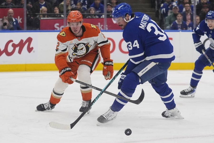 NHL: Anaheim Ducks at Toronto Maple Leafs
