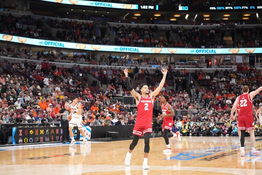 NCAA Basketball: Big Ten Conference Tournament Quarterfinals - Wisconsin vs. Illinois