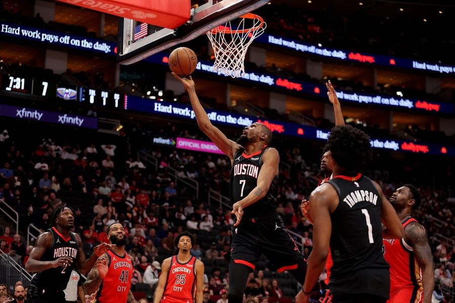 NBA: New Orleans Pelicans at Houston Rockets