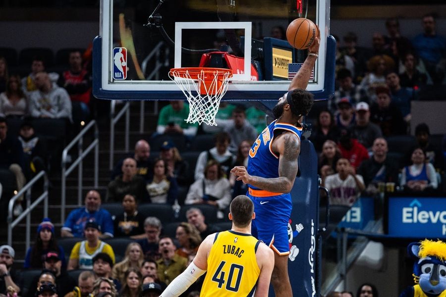NBA: New York Knicks at Indiana Pacers