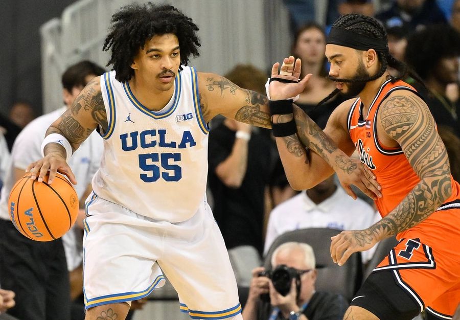 NCAA Basketball: Illinois at UCLA