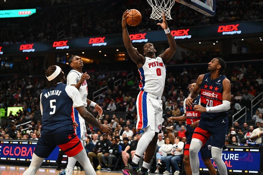NBA: Detroit Pistons at Washington Wizards