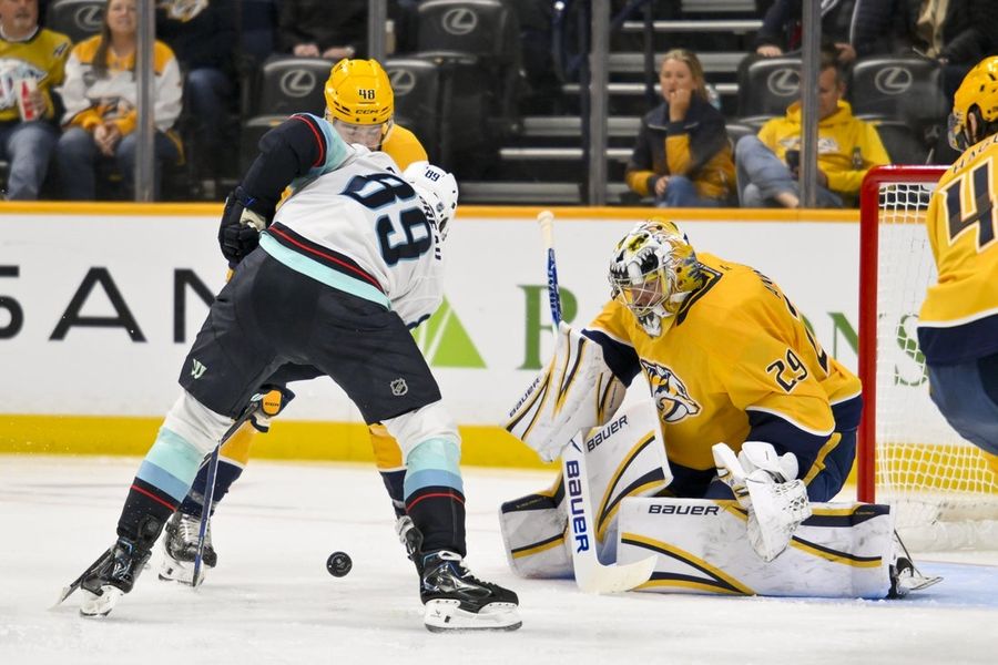 NHL: Seattle Kraken at Nashville Predators