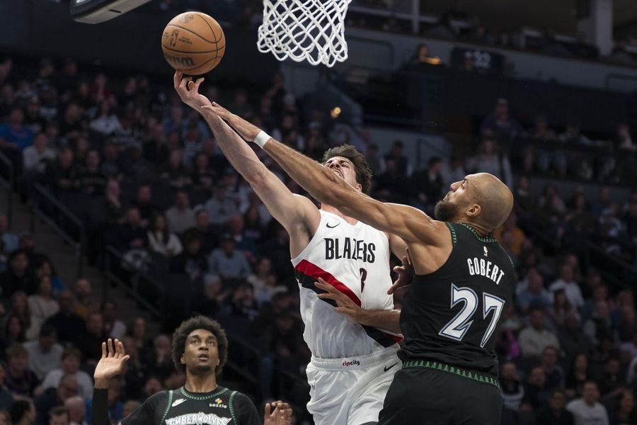 NBA: Portland Trail Blazers at Minnesota Timberwolves