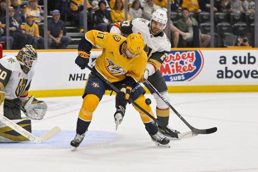 NHL: Vegas Golden Knights at Nashville Predators
