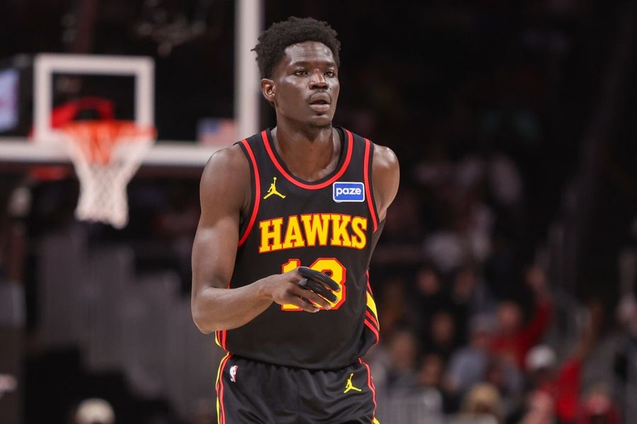 Hawks F Mouhamed Gueye breaks foot during workout