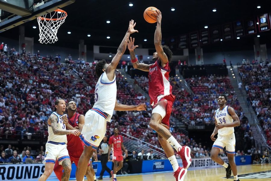 NCAA Basketball: NCAA Tournament Second Round-St. Johns at Kansas