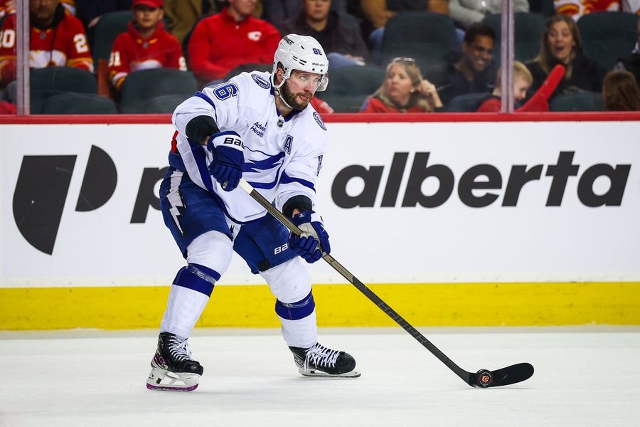 NHL: Tampa Bay Lightning at Calgary Flames