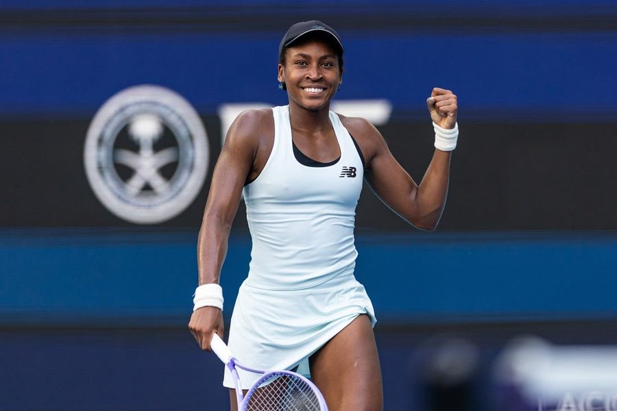 Coco Gauff saves match point, fights through to Rome quarterfinals