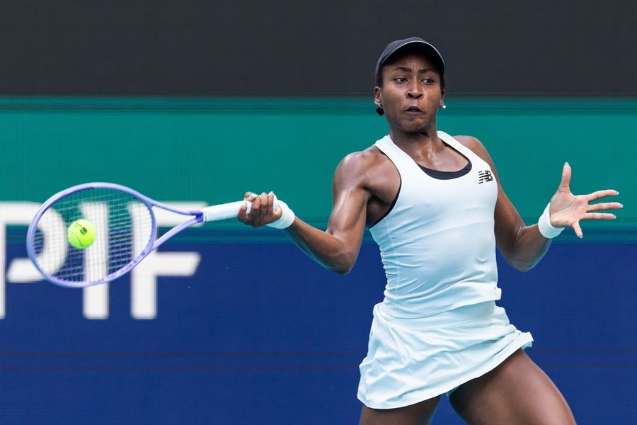 On fifth match point, Coco Gauff advances to semifinals in Rome 
