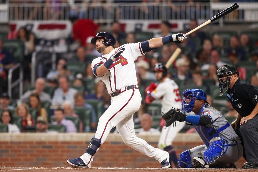 MLB: Kansas City Royals at Atlanta Braves