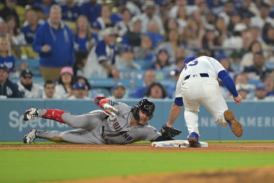 MLB: Arizona Diamondbacks at Los Angeles Dodgers
