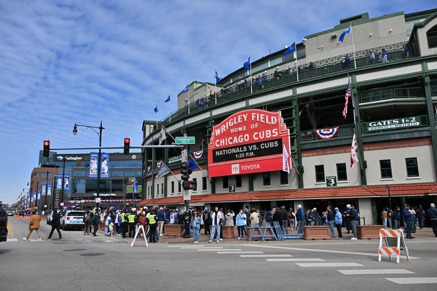 MLB: Washington Nationals at Chicago Cubs