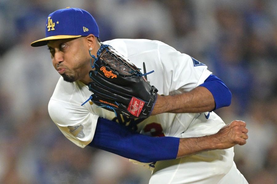 O arremessador Edwin Diaz, dos Dodgers (cotovelo), iniciará uma missão de reabilitação.