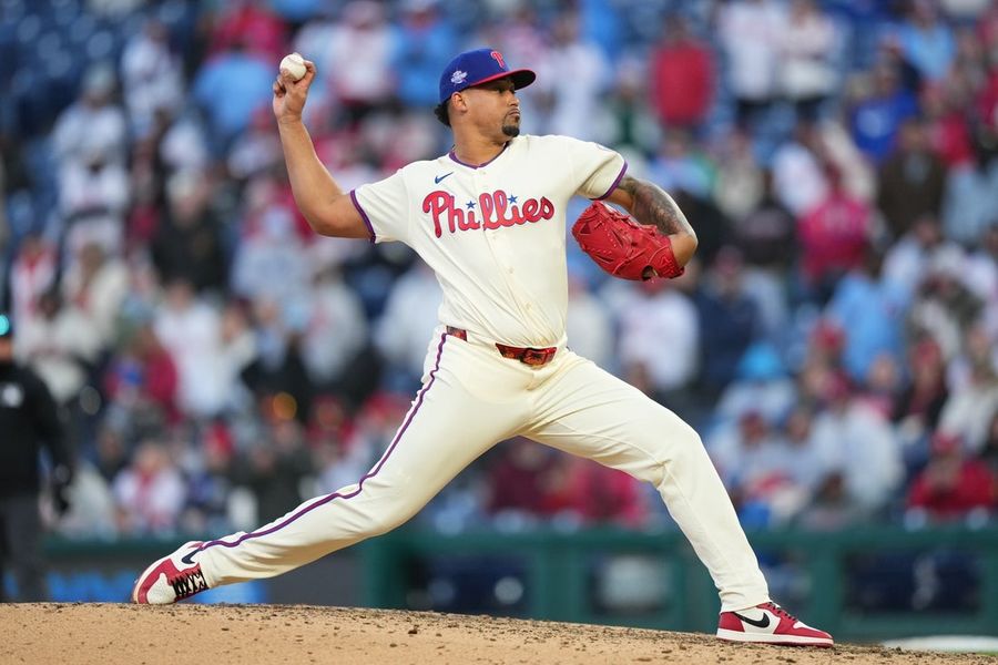 MLB: Texas Rangers at Philadelphia Phillies