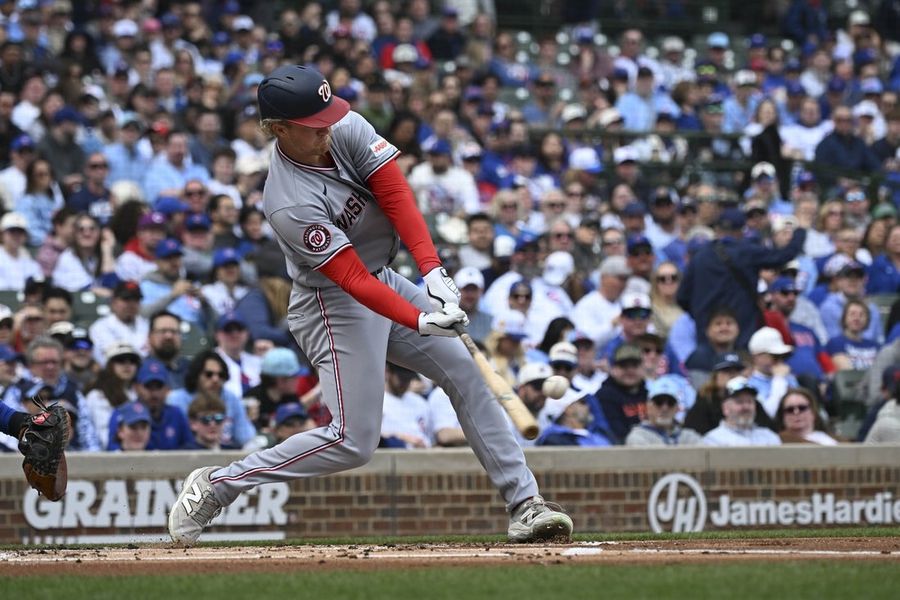 MLB: Washington Nationals at Chicago Cubs