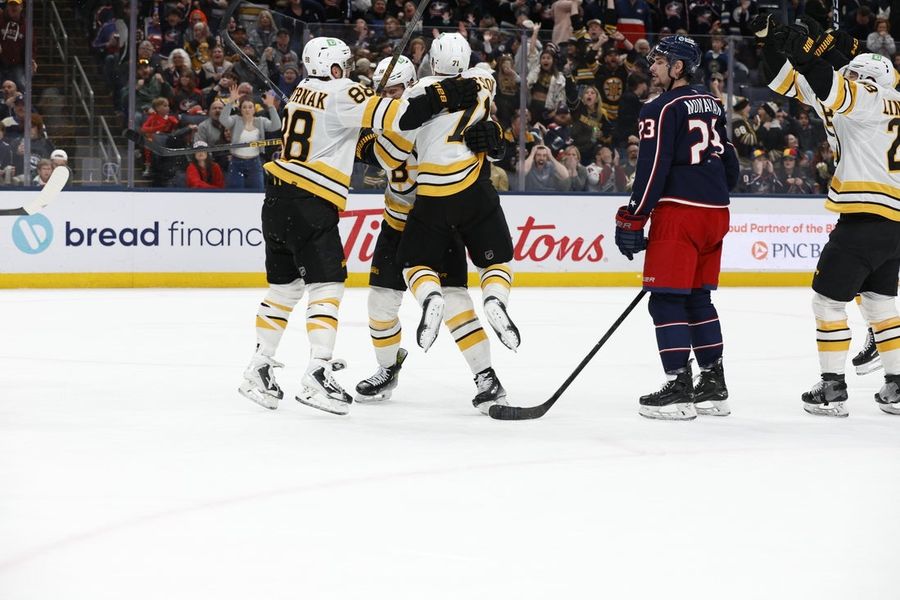 NHL: Boston Bruins at Columbus Blue Jackets