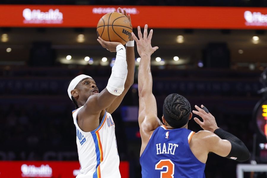 NBA: New York Knicks at Oklahoma City Thunder