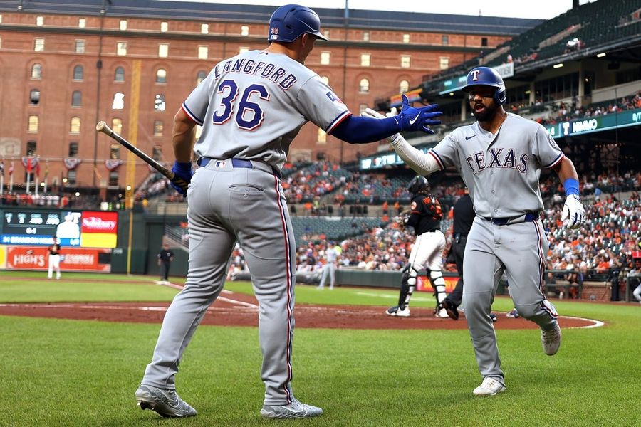 MLB: Texas Rangers at Baltimore Orioles
