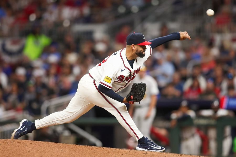MLB: Athletics at Atlanta Braves