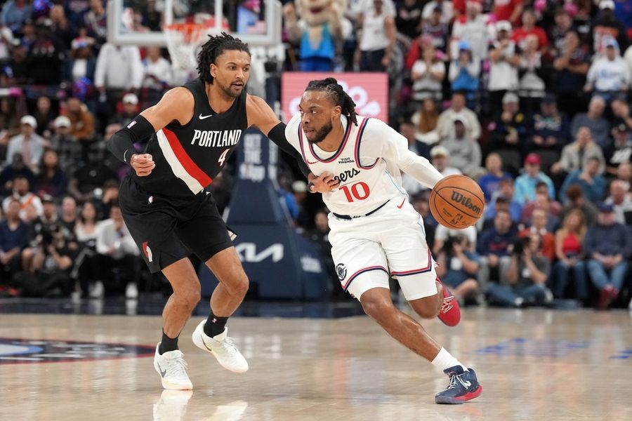 Los Trail Blazers recortan distancias con los Clippers por el octavo puesto en la Conferencia Oeste.