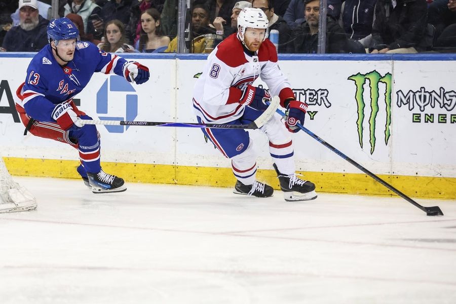 NHL: Montreal Canadiens at New York Rangers