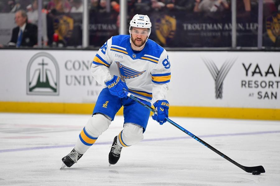 Blues place F Jonathan Drouin on waivers for buyout
