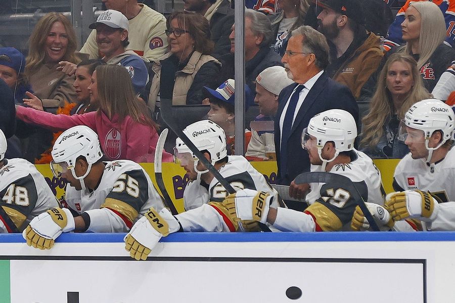NHL: Vegas Golden Knights at Edmonton Oilers