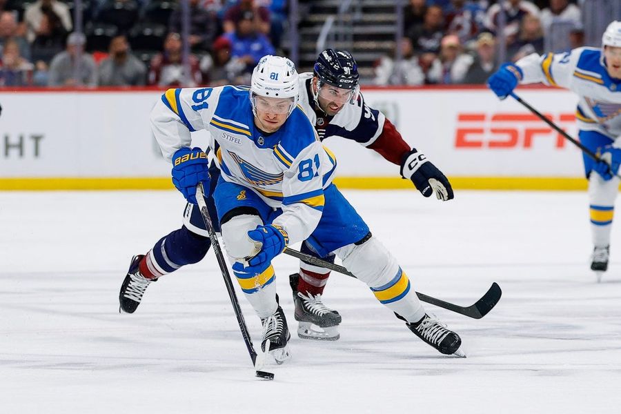 NHL: St. Louis Blues at Colorado Avalanche