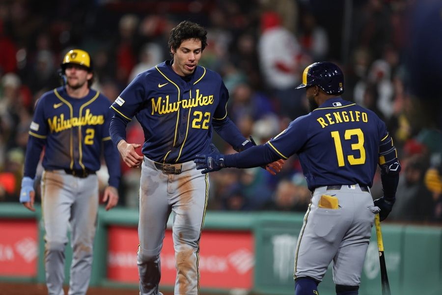 MLB: Milwaukee Brewers at Boston Red Sox