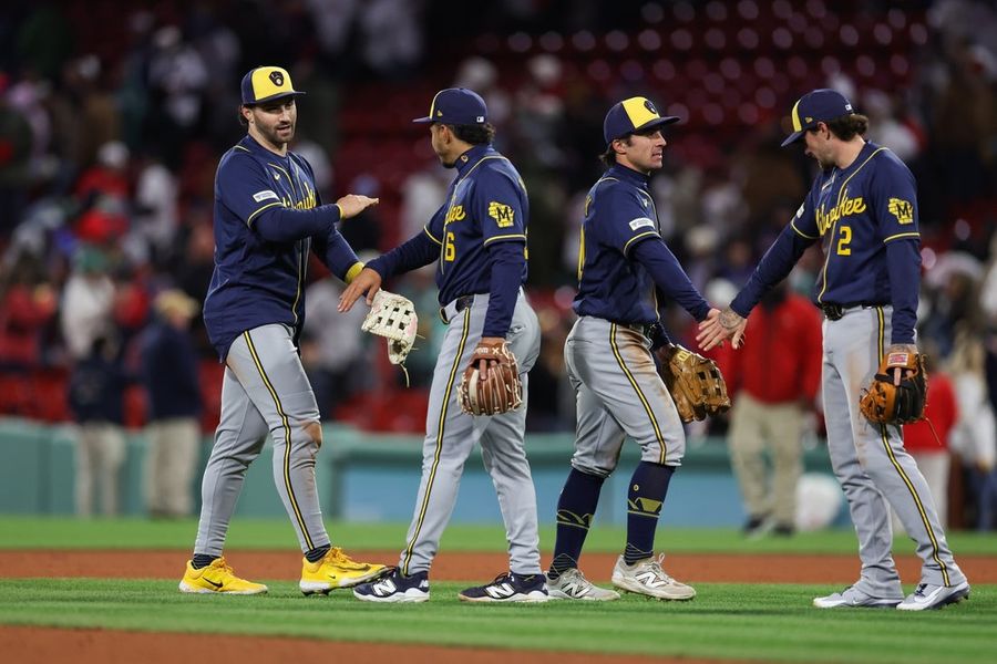 MLB: Milwaukee Brewers at Boston Red Sox