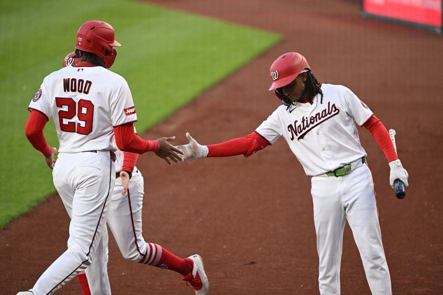 Nats' CJ Abrams, James Wood go deep twice to drop D-Backs