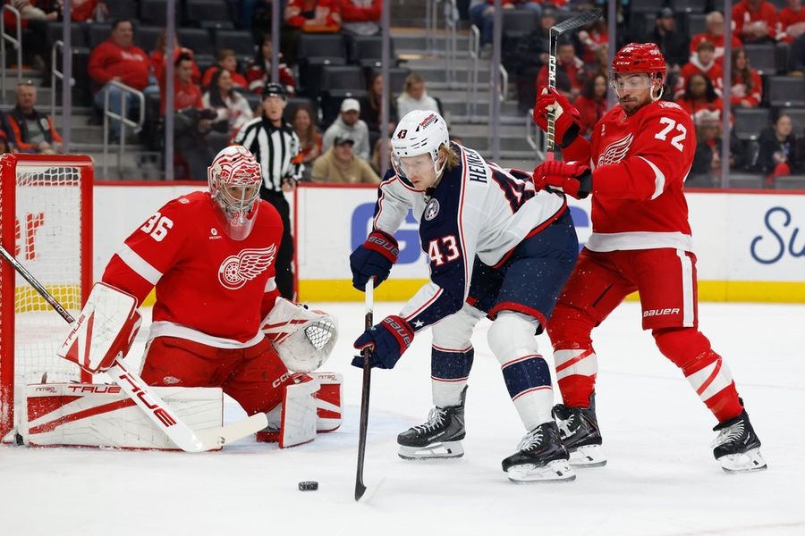Deadspin | Zach Werenski, Blue Jackets collect critical win against Red Wings