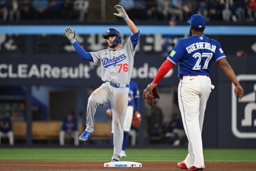 Deadspin | Dodgers’ dominance adding to Blue Jays’ woes Apr 7, 2026; Toronto, Ontario, CAN; Los Angeles Dodgers second baseman Alex Freeland (76) reacts after hitting a double against the Toronto Blue Jays in the seventh inning at Rogers Centre. Mandatory Credit: Dan Hamilton-Imagn Images Los Angeles will try for a three-game sweep of the Toronto Blue Jays on Wednesday afternoon, and a win would complete an undefeated road trip for the Dodgers. They defeated the Blue Jays 4-1 Tuesday night to clinch the series against the team they defeated in a classic 2025 World Series that took seven games. Los Angeles is 5-0 on its six-game trip, while the Blue Jays have dropped six straight games overall. The Blue Jays have 11 runs over the losing streak. Indicative of their troubles was the seventh inning Tuesday when they loaded the bases with no outs and did not score. Dodgers reliever Alex Vesia replaced Yoshinobu Yamamoto with two on and worked out of the jam with two shallow flyouts and a strikeout after walking his first batter. “Well, you’ve got to walk the first guy, 3-2, and then make it really hard for yourself,” Vesia quipped. “It’s just one pitch at a time. Will (catcher Smith) and I, we’ve got a really, really good relationship. And just trusting him. I know where to go and my strengths. It doesn’t happen overnight. This is a long process that started back in 2021 when I first got here.” Toronto manager John Schneider said his team must capitalize on such chances. The Blue Jays had six hits and walked three times on Tuesday, stranding eight runners. “The way we will work out of it is someone getting a big hit,” Schneider said. “The opportunities are out there. And we can’t be shooting ourselves in the foot by giving up extra outs.” Toronto also has been sloppy in the field during its streak. Start with the pitchers, who have 11 errors in 11 games. Schneider provided Toronto’s highlight of the game with a demonstrative ejection in the fifth inning after starter Kevin Gausman was called for a balk. Toronto’s scheduled starter Wednesday is right-hander Dylan Cease (0-0, 2.79 ERA), who was signed as a free agent in the offseason and has two no-decisions to start the season. Cease is 2-3 with a 3.75 ERA in seven career starts against the Dodgers. In 2025, he was 1-2 with a 5.28 ERA in three starts against them while a member of the San Diego Padres. Right-hander Shohei Ohtani (1-0, 0.00) is slated to start for the Dodgers. In three regular-season starts against the Blue Jays, he is 2-1 with a 3.32 ERA. He started twice last fall in the World Series. In Game 4, he allowed four runs in six innings, and in Game 7 he allowed three runs in 2 1/3 innings. He didn’t get a decision in either game. Ohtani the hitter had two walks (one intentional) and an RBI single on Tuesday and has reached base in 42 consecutive games dating to Aug. 24. He is one away from tying Ichiro Suzuki’s 43-game on-base streak (2009), the longest in the majors by a Japanese-born player. The franchise record is 58 set by Duke Snider in 1954, when the team was in Brooklyn. Toronto’s problems have been compounded by injuries. Right fielder Addison Barger was put on the 10-day injured list Tuesday with a sprained left ankle. Tyler Fitzgerald was promoted from Triple-A Buffalo. “Hopefully this is a minimal stint for Addy,” Schneider said. Toronto catcher Alejandro Kirk had surgery Tuesday on his left thumb to insert a screw and is expected to be out for about six weeks. Pitcher Cody Ponce is scheduled to have knee surgery for a torn ACL that will keep him out for about six months. Dodgers shortstop Miguel Rojas was a late scratch Tuesday to deal with a family matter. Hyeseong Kim started at shortstop and had a double and a walk. –Field Level Media #Deadspin #Dodgers #dominance #adding #Blue #Jays #woes Deadspin | Dodgers’ dominance adding to Blue Jays’ woes Apr 7, 2026; Toronto, Ontario, CAN; Los Angeles Dodgers second baseman Alex Freeland (76) reacts after hitting a double against the Toronto Blue Jays in the seventh inning at Rogers Centre. Mandatory Credit: Dan Hamilton-Imagn Images Los Angeles will try for a three-game sweep of the Toronto Blue Jays on Wednesday afternoon, and a win would complete an undefeated road trip for the Dodgers. They defeated the Blue Jays 4-1 Tuesday night to clinch the series against the team they defeated in a classic 2025 World Series that took seven games. Los Angeles is 5-0 on its six-game trip, while the Blue Jays have dropped six straight games overall. The Blue Jays have 11 runs over the losing streak. Indicative of their troubles was the seventh inning Tuesday when they loaded the bases with no outs and did not score. Dodgers reliever Alex Vesia replaced Yoshinobu Yamamoto with two on and worked out of the jam with two shallow flyouts and a strikeout after walking his first batter. “Well, you’ve got to walk the first guy, 3-2, and then make it really hard for yourself,” Vesia quipped. “It’s just one pitch at a time. Will (catcher Smith) and I, we’ve got a really, really good relationship. And just trusting him. I know where to go and my strengths. It doesn’t happen overnight. This is a long process that started back in 2021 when I first got here.” Toronto manager John Schneider said his team must capitalize on such chances. The Blue Jays had six hits and walked three times on Tuesday, stranding eight runners. “The way we will work out of it is someone getting a big hit,” Schneider said. “The opportunities are out there. And we can’t be shooting ourselves in the foot by giving up extra outs.” Toronto also has been sloppy in the field during its streak. Start with the pitchers, who have 11 errors in 11 games. Schneider provided Toronto’s highlight of the game with a demonstrative ejection in the fifth inning after starter Kevin Gausman was called for a balk. Toronto’s scheduled starter Wednesday is right-hander Dylan Cease (0-0, 2.79 ERA), who was signed as a free agent in the offseason and has two no-decisions to start the season. Cease is 2-3 with a 3.75 ERA in seven career starts against the Dodgers. In 2025, he was 1-2 with a 5.28 ERA in three starts against them while a member of the San Diego Padres. Right-hander Shohei Ohtani (1-0, 0.00) is slated to start for the Dodgers. In three regular-season starts against the Blue Jays, he is 2-1 with a 3.32 ERA. He started twice last fall in the World Series. In Game 4, he allowed four runs in six innings, and in Game 7 he allowed three runs in 2 1/3 innings. He didn’t get a decision in either game. Ohtani the hitter had two walks (one intentional) and an RBI single on Tuesday and has reached base in 42 consecutive games dating to Aug. 24. He is one away from tying Ichiro Suzuki’s 43-game on-base streak (2009), the longest in the majors by a Japanese-born player. The franchise record is 58 set by Duke Snider in 1954, when the team was in Brooklyn. Toronto’s problems have been compounded by injuries. Right fielder Addison Barger was put on the 10-day injured list Tuesday with a sprained left ankle. Tyler Fitzgerald was promoted from Triple-A Buffalo. “Hopefully this is a minimal stint for Addy,” Schneider said. Toronto catcher Alejandro Kirk had surgery Tuesday on his left thumb to insert a screw and is expected to be out for about six weeks. Pitcher Cody Ponce is scheduled to have knee surgery for a torn ACL that will keep him out for about six months. Dodgers shortstop Miguel Rojas was a late scratch Tuesday to deal with a family matter. Hyeseong Kim started at shortstop and had a double and a walk. –Field Level Media #Deadspin #Dodgers #dominance #adding #Blue #Jays #woes