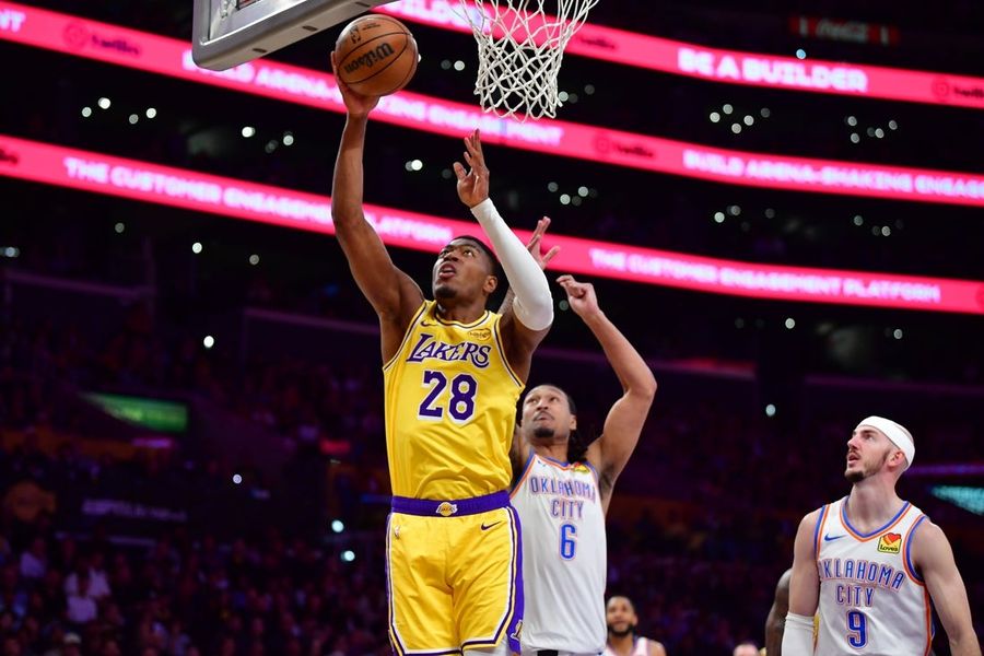 NBA: Oklahoma City Thunder at Los Angeles Lakers