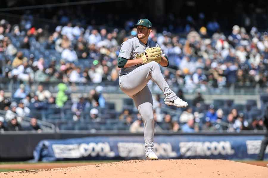 MLB: Athletics at New York Yankees