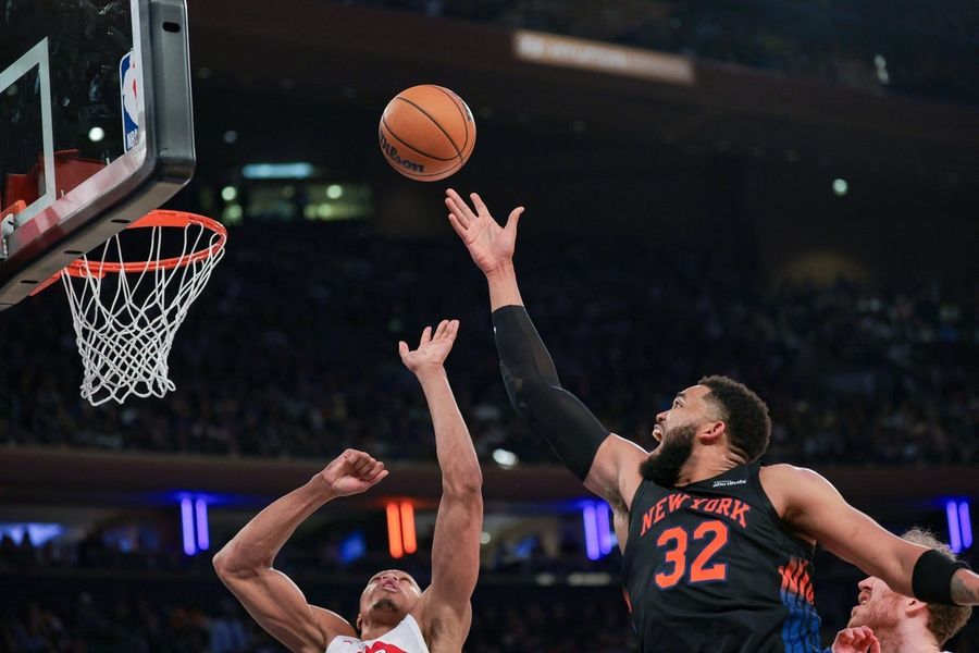 NBA: Toronto Raptors at New York Knicks
