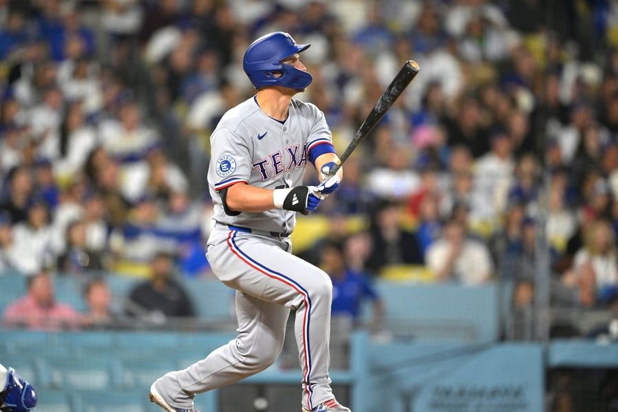 MLB: Texas Rangers at Los Angeles Dodgers
