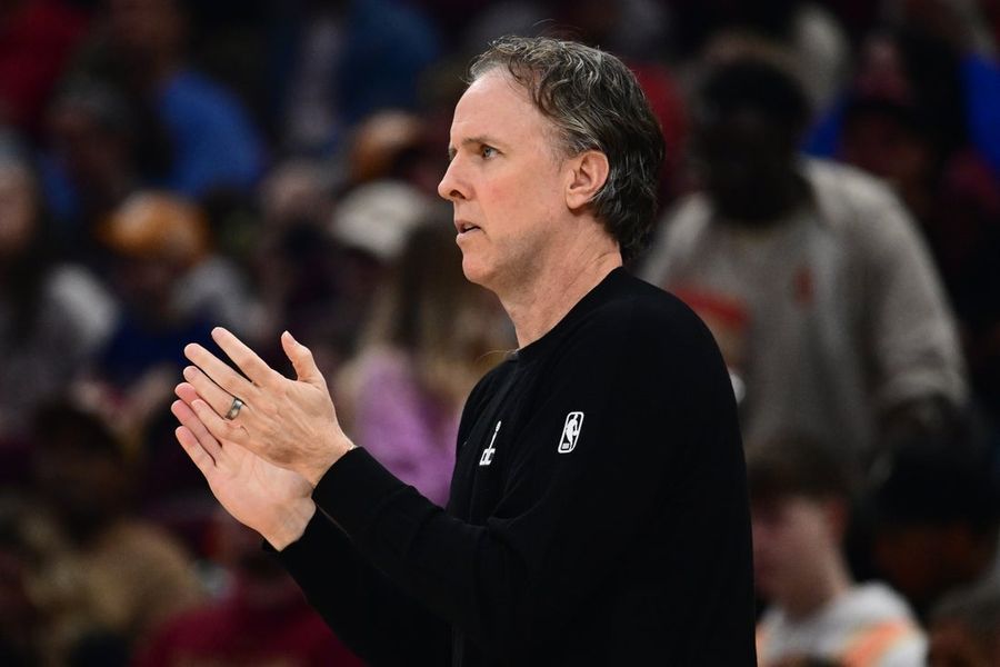 Deadspin | Wizards intend for coach Brian Keefe to return in 2026-27  Apr 12, 2026; Cleveland, Ohio, USA; Washington Wizards head coach Brian Keefe reacts during the first half against the Cleveland Cavaliers at Rocket Arena. Mandatory Credit: Ken Blaze-Imagn Images   The Washington Wizards want Brian Keefe to return as head coach in the 2026-27 season.  General manager Will Dawkins said Thursday at his end-of-season news conference that he expects Keefe to be back, despite a 43-160 record in two-plus seasons. That includes a league-worst 17-65 this season.  The Wizards have been in a deep rebuild, and Keefe, 50, has impressed the front office with his knack for player development and has the respect of the locker room.  That front office went to work in the past several months to provide Keefe with a roster that could put the Wizards on the path toward their first .500 season since 2017-18.    Washington acquired NBA stars Anthony Davis and Trae Young, both of whom will be looking for strong returns from injury-marred seasons. They will have a lottery pick in a deep NBA draft in June and also have young players Kyshawn George (14.8 points, 5.1 rebounds, 4.5 assists) and Alex Sarr (16.3 points, 7.4 rebounds) to build around.  Without a number of injured players, the Wizards went 1-26 in their final 27 games.  –Field Level Media   #Deadspin #Wizards #intend #coach #Brian #Keefe #return