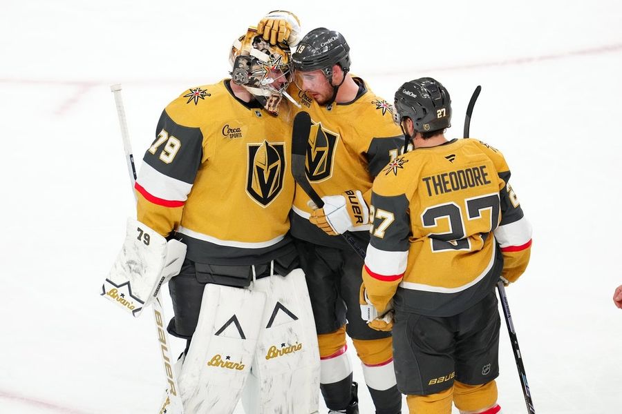 NHL roundup: Knights rally past Kraken to clinch Pacific Division