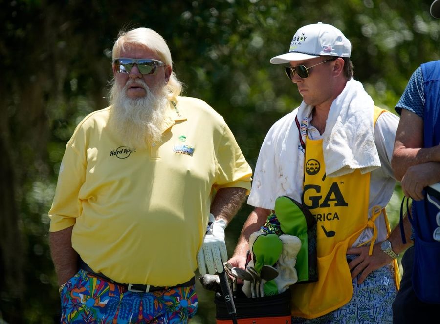 Padraig Harrington leads Dick's Open; John Daly makes charge
