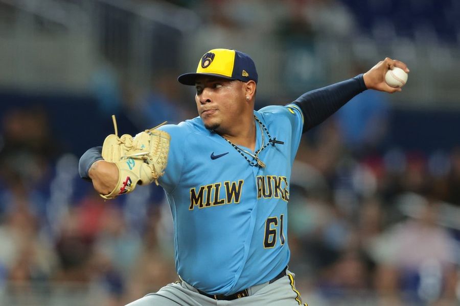 MLB: Milwaukee Brewers at Miami Marlins