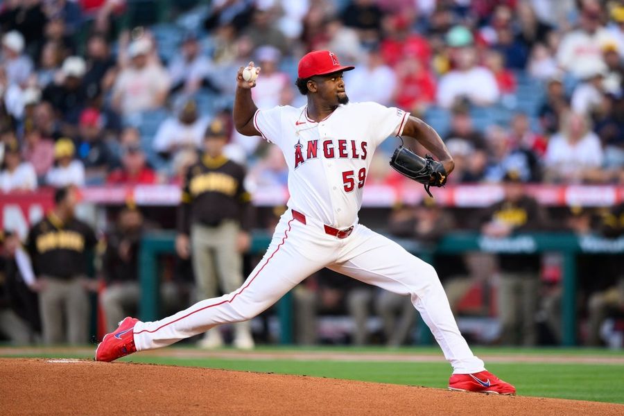 MLB: San Diego Padres at Los Angeles Angels