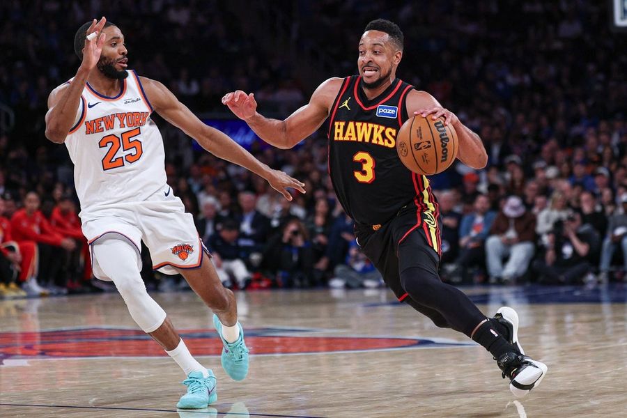 NBA: Playoffs-Atlanta Hawks at New York Knicks