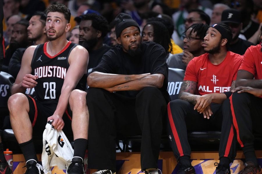 Rockets F Kevin Durant a game-time decision for Game 2