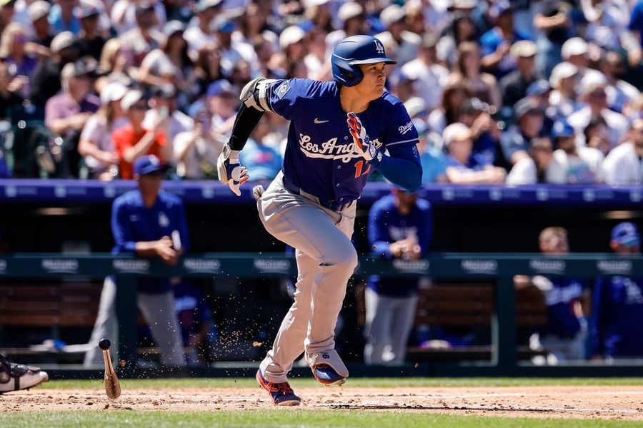 MLB: Los Angeles Dodgers at Colorado Rockies