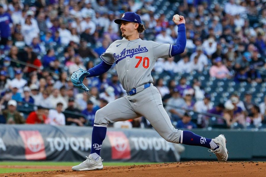 MLB: Los Angeles Dodgers at Colorado Rockies