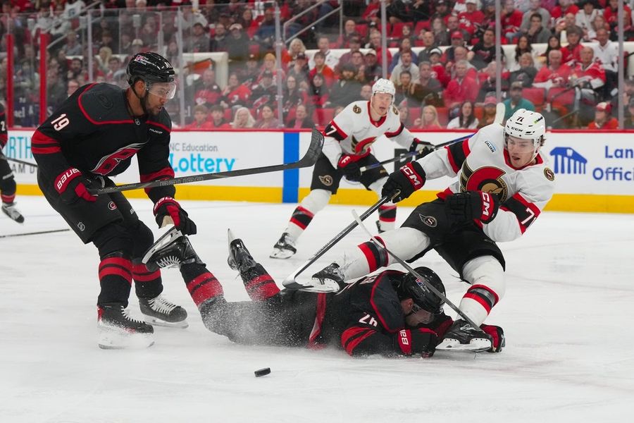 Senators' Ridly Greig to have hearing with NHL